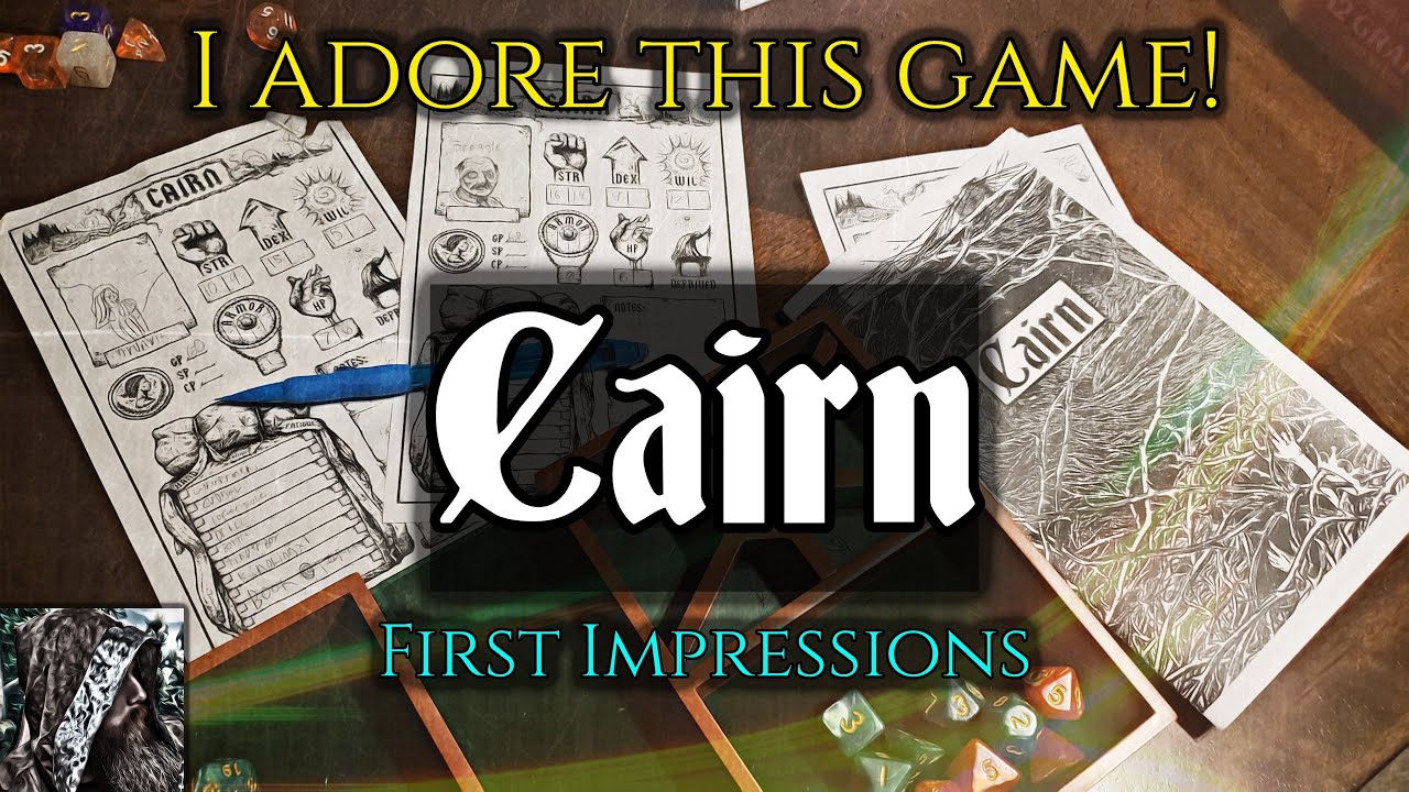 Первые впечатления от Cairn RPG (МОЯ НОВАЯ ЛЮБИМАЯ TTRPG!)
