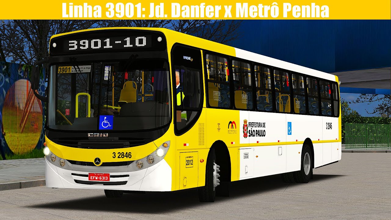 OMSI 2 | Caio Apache VIP II - MB: OF-1722M | Linha 3901
