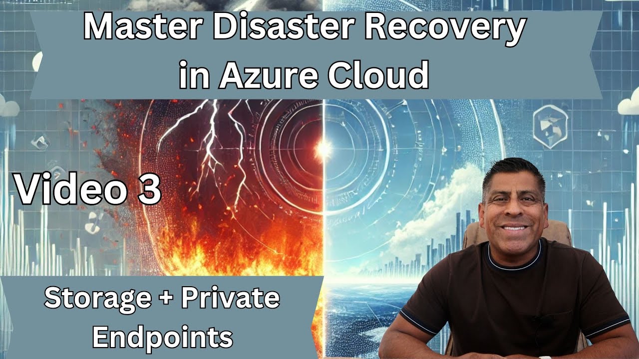 Azure Storage GRS с частными конечными точками — BCDR с демонстрацией