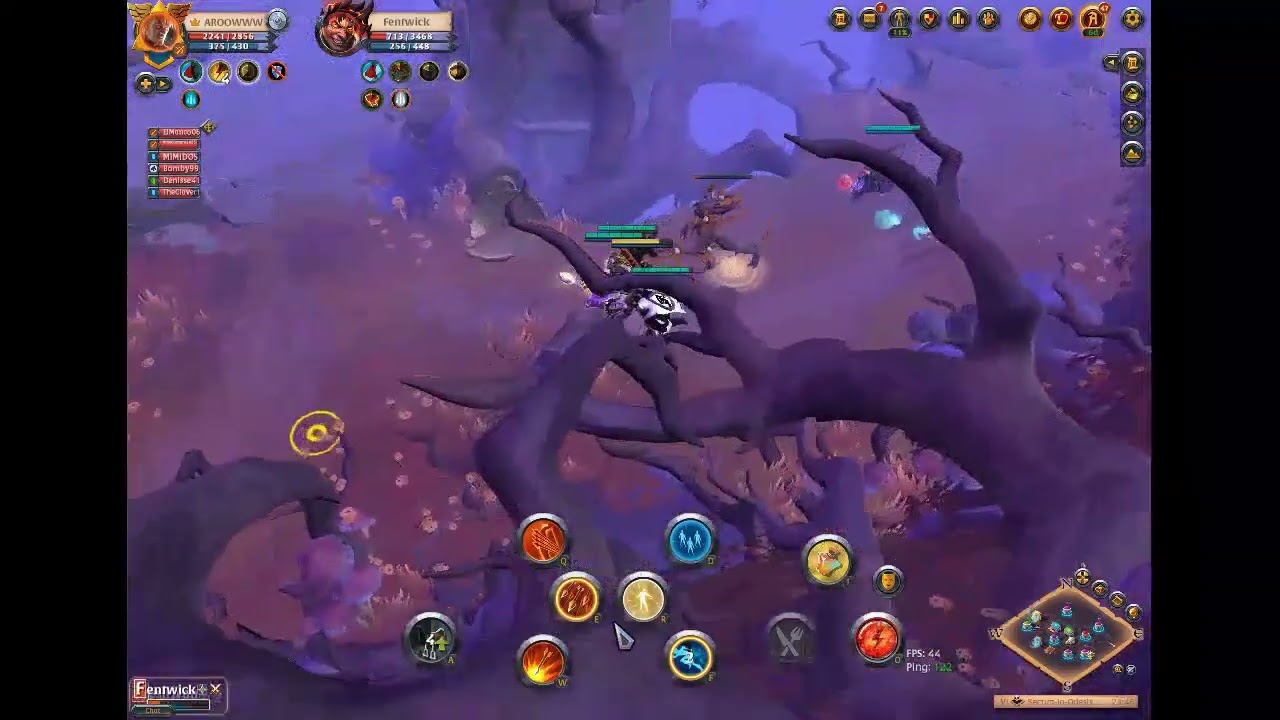combate t7,6  vs t8 #49 #albiononline