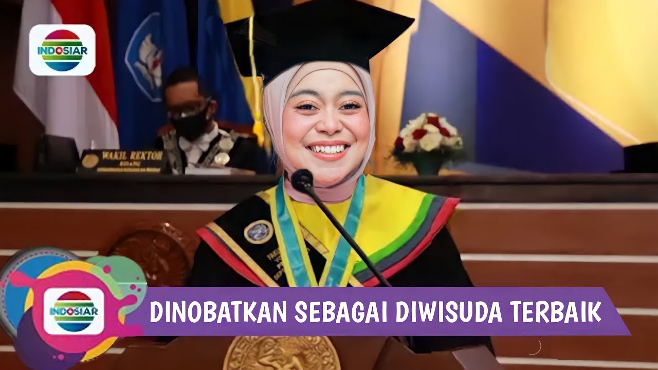 Lesti Dinobatkan Sebagai Wisudawan Terbaik Di Universitas Mercu Buana Tahun 2022