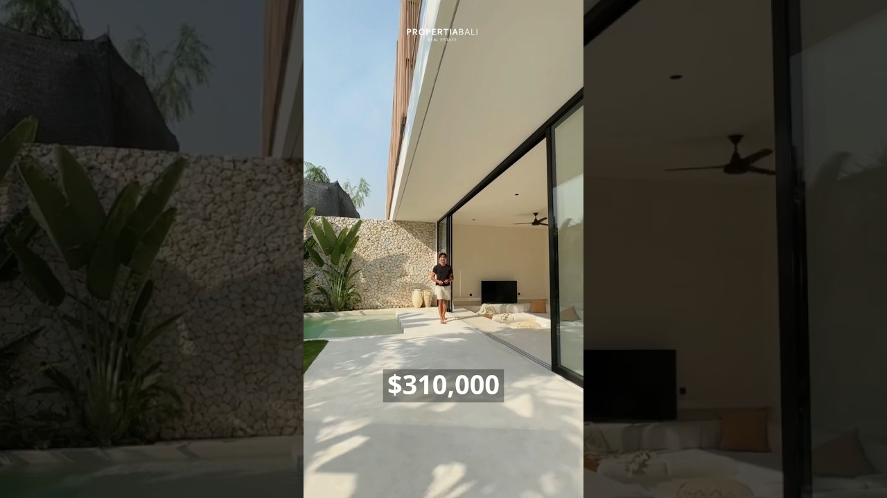 USD 310,000 Dream Home: 2-Bedroom Villa in Umalas, Bali! #shorts