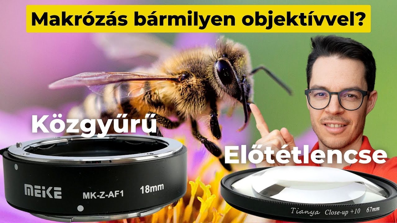Makrófotózás: KÖZGYŰRŰ és ELŐTÉTLENCSE előnyök-hátrányok
