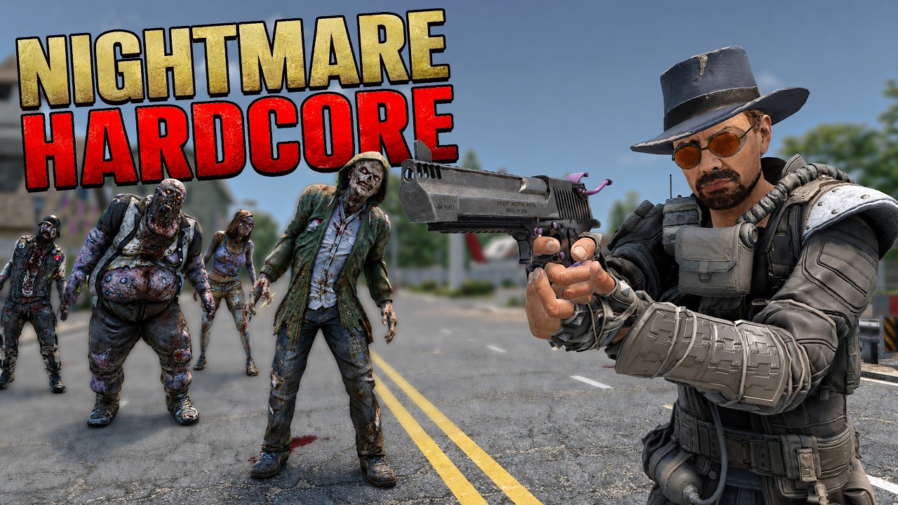 Can I Survive 100 Days of INSANE NIGHTMARE HARDCORE in 7 Days to Die?