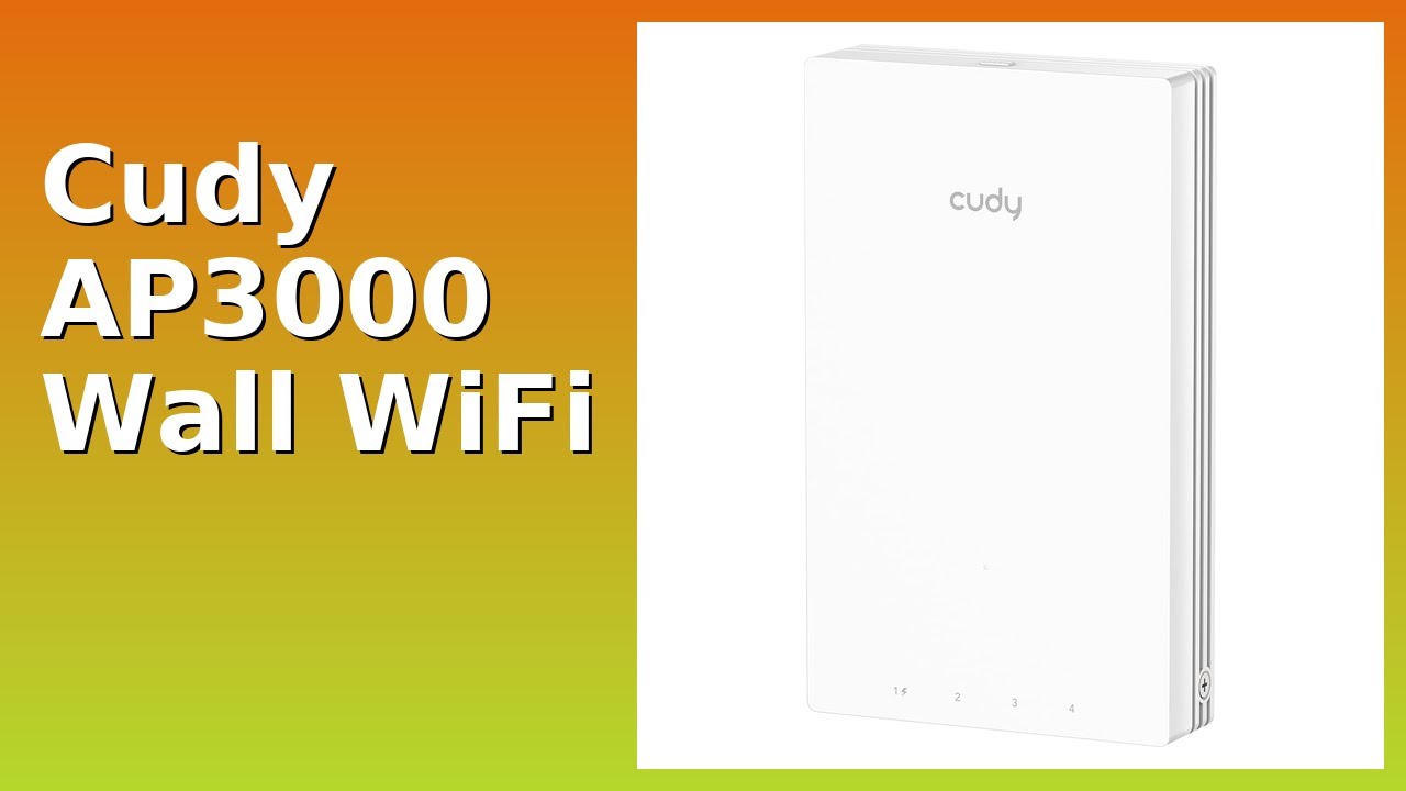 REVIEW (2026): Cudy AP3000 Wall WiFi. Features.