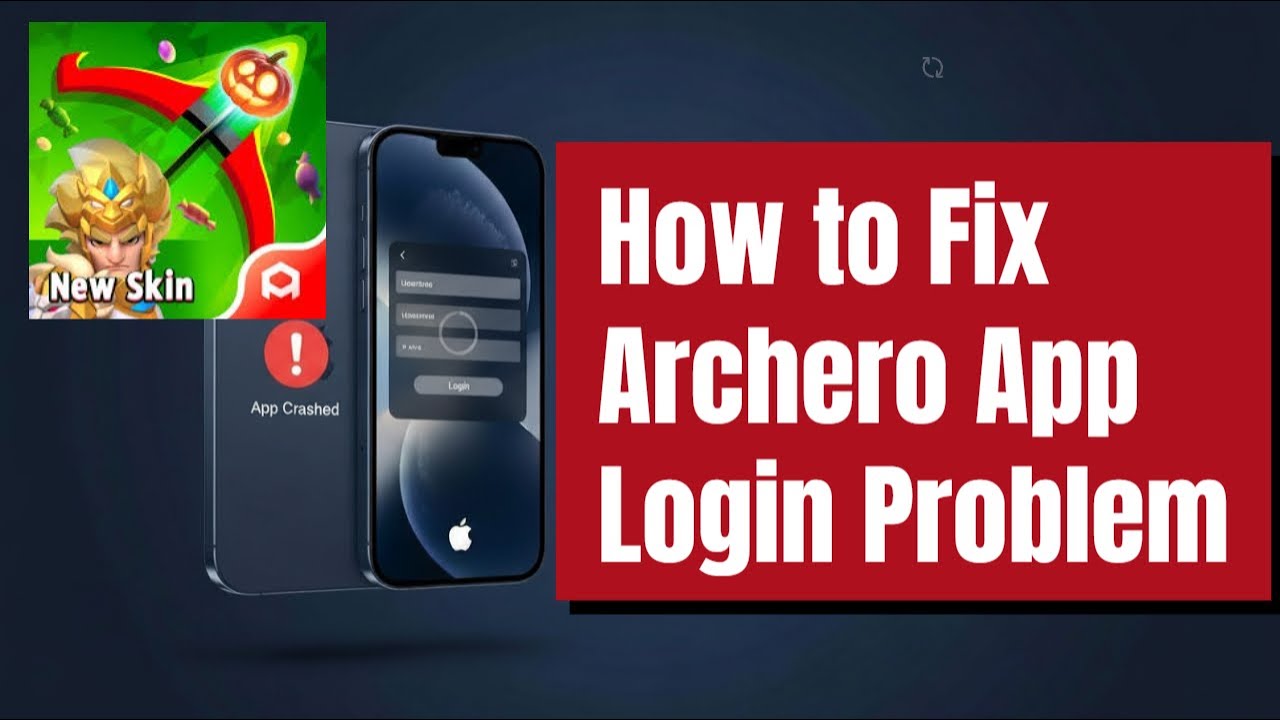 Archero App Login Problem I Step by Step