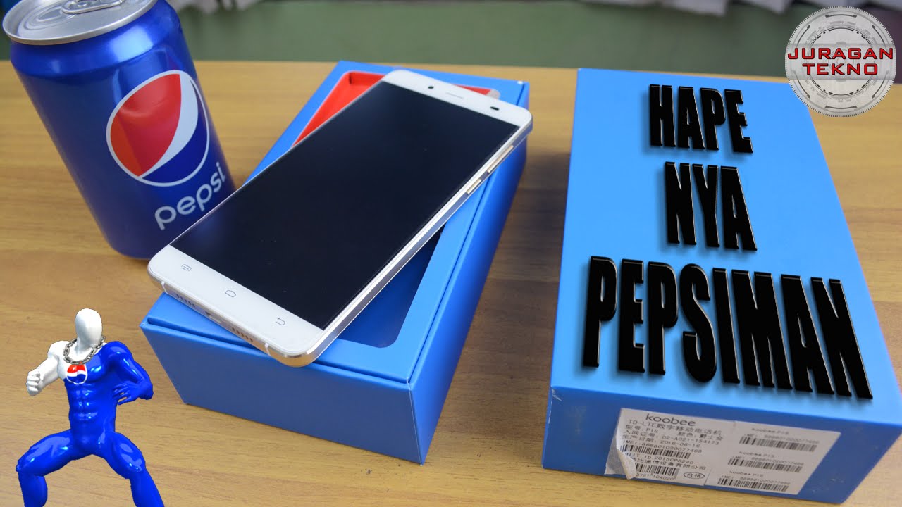Unboxing Pepsi P1S Indonesia (Juragan Tekno)