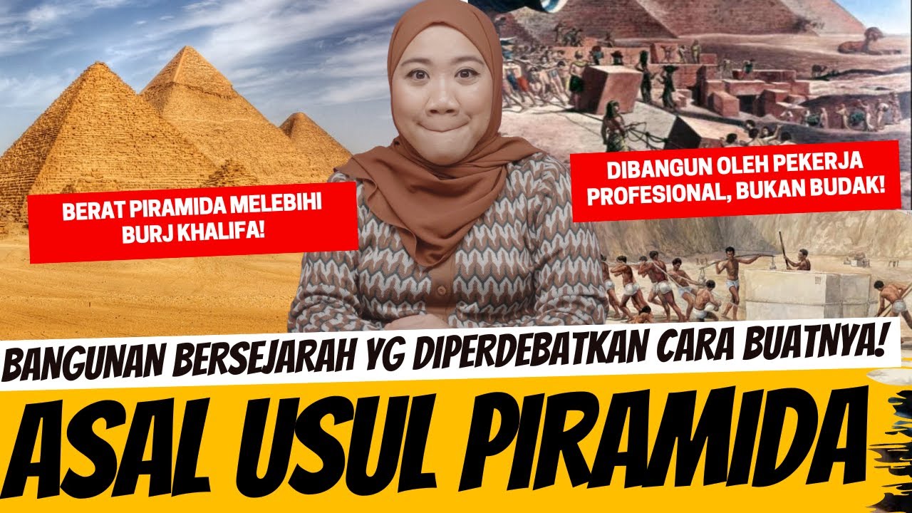 MENJADI PERDEBATAN! CARA BUATNYA KEK MANA ?! ASAL USUL PIRAMIDA