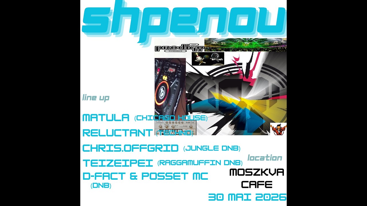 SHPENOU TECHNO WORM UP teizeipei 2026