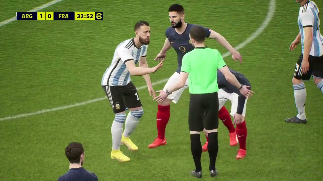 eFootball™ 2023 • Argentina vs France • World cup 2022 Final • PS4 Gameplay