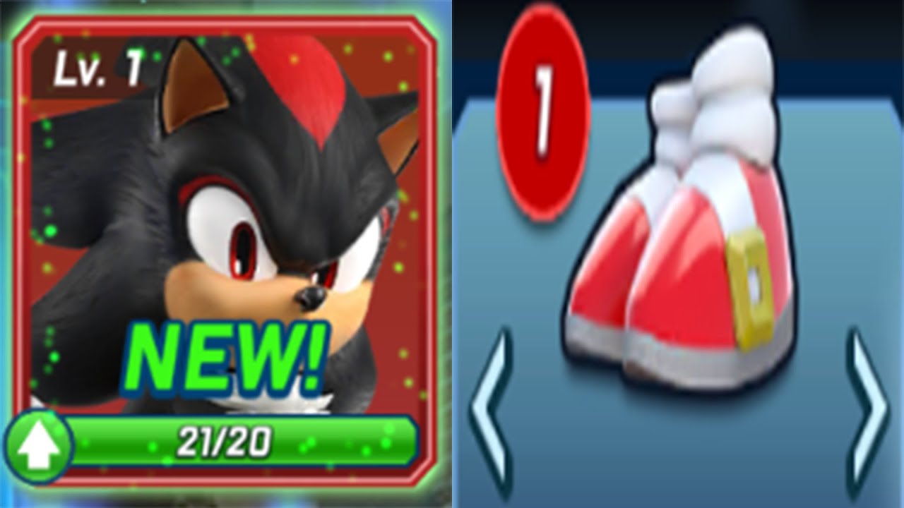 Sonic Forces Speed ​​Battle - Movie Shadow Новый персонаж Разблокированы все персонажи Игра (Andr...