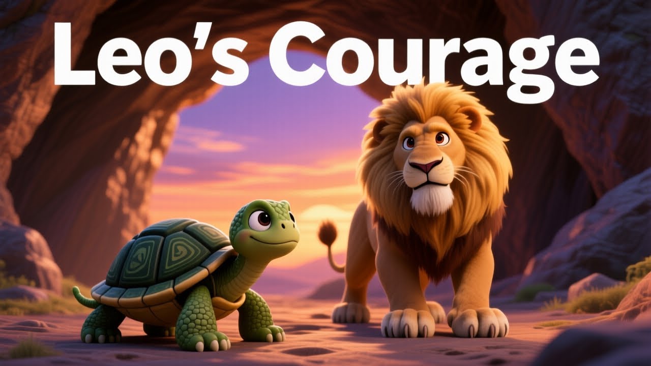 Lion Cub’s Brave New Mission | Jungle Moral Story for Kids | Inspirational Animal Tale