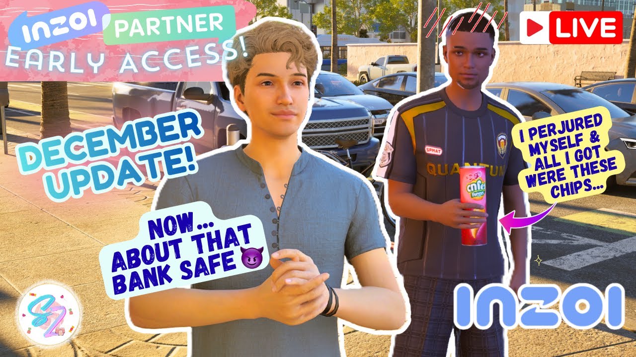 Marriage & Attempted Robbery 🧨| inZOI Partner Early Access - December Update