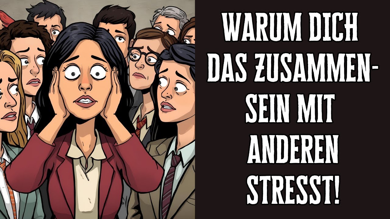 Warum dich das Zusammensein mit anderen Menschen so extrem stresst!