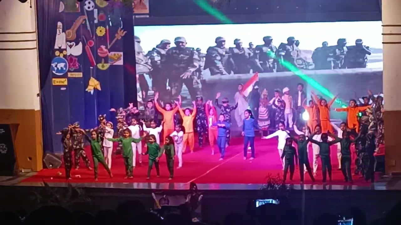 Senior KG Dance Performance, C A Patel Leaning Institute, Mota Fofalia 13/02/2026