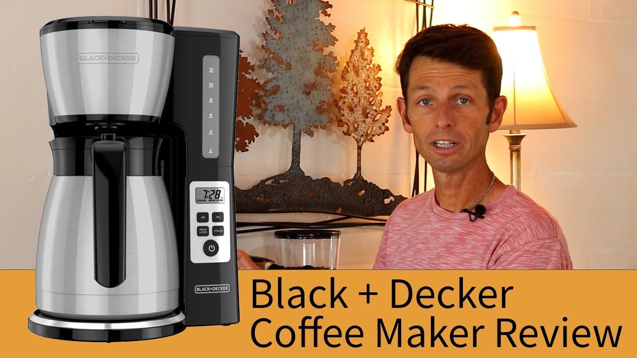 Обзор термокувшина для кофе Black and Decker на 12 чашек