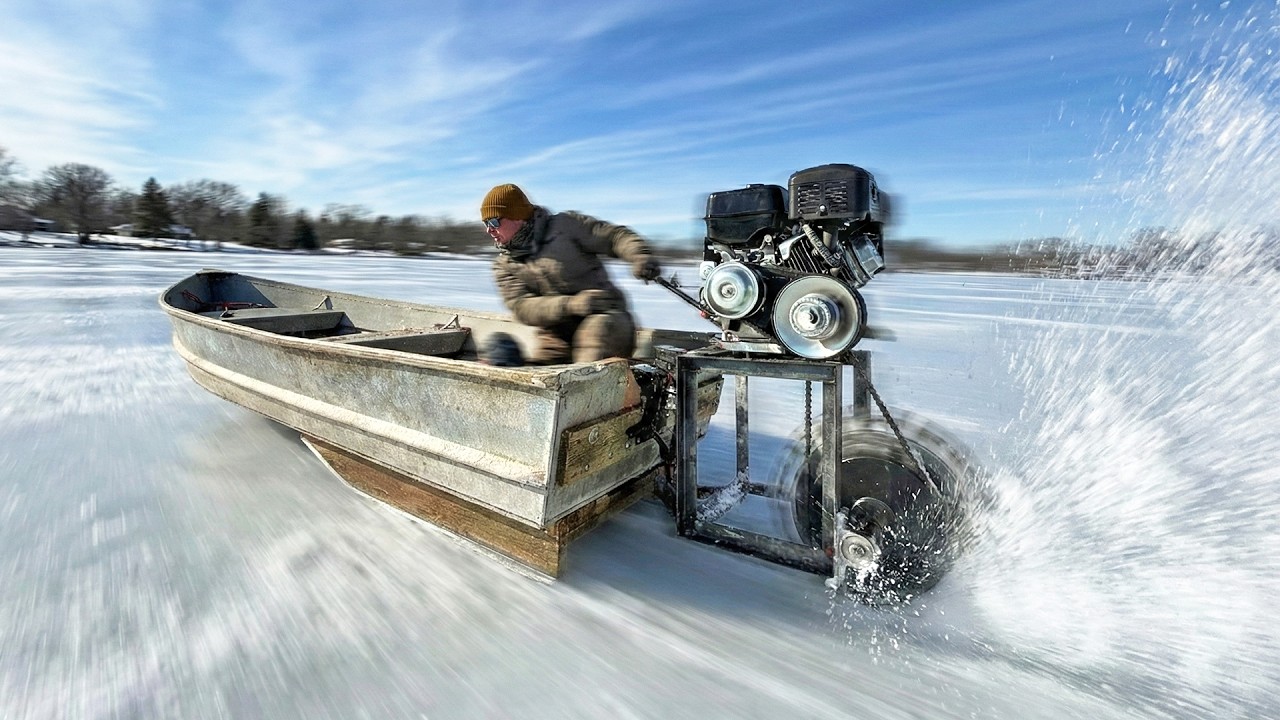 Testing the most DANGEROUS boat I built