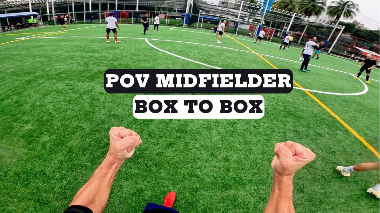 I Played as a BOX TO BOX Midfielder | GoPro POV Football 11 v 11 | Ep. 3/4