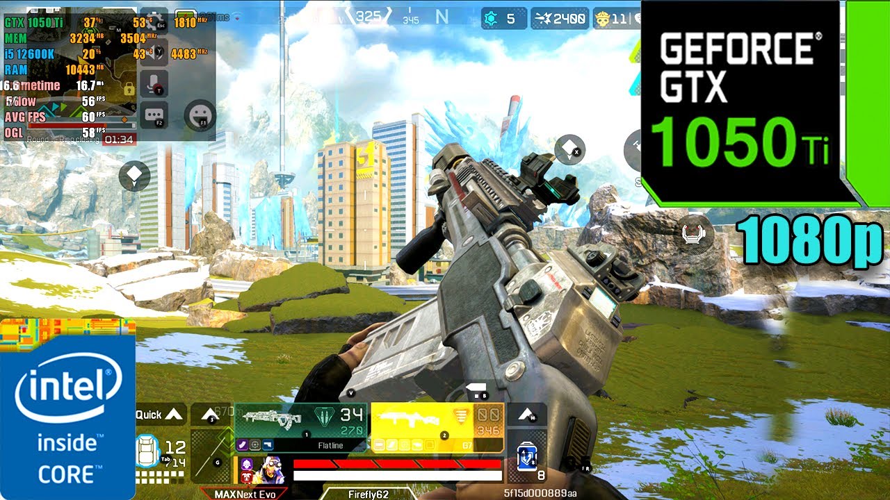 Apex Legends Mobile | GTX 1050 Ti 4GB ( Maximum Settings )