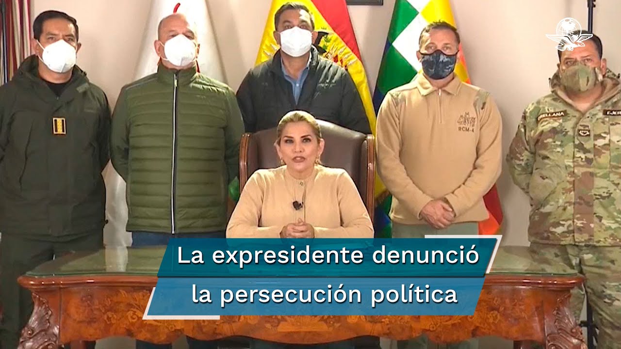 Arrestan a expresidenta interina de Bolivia, Jeanine Áñez