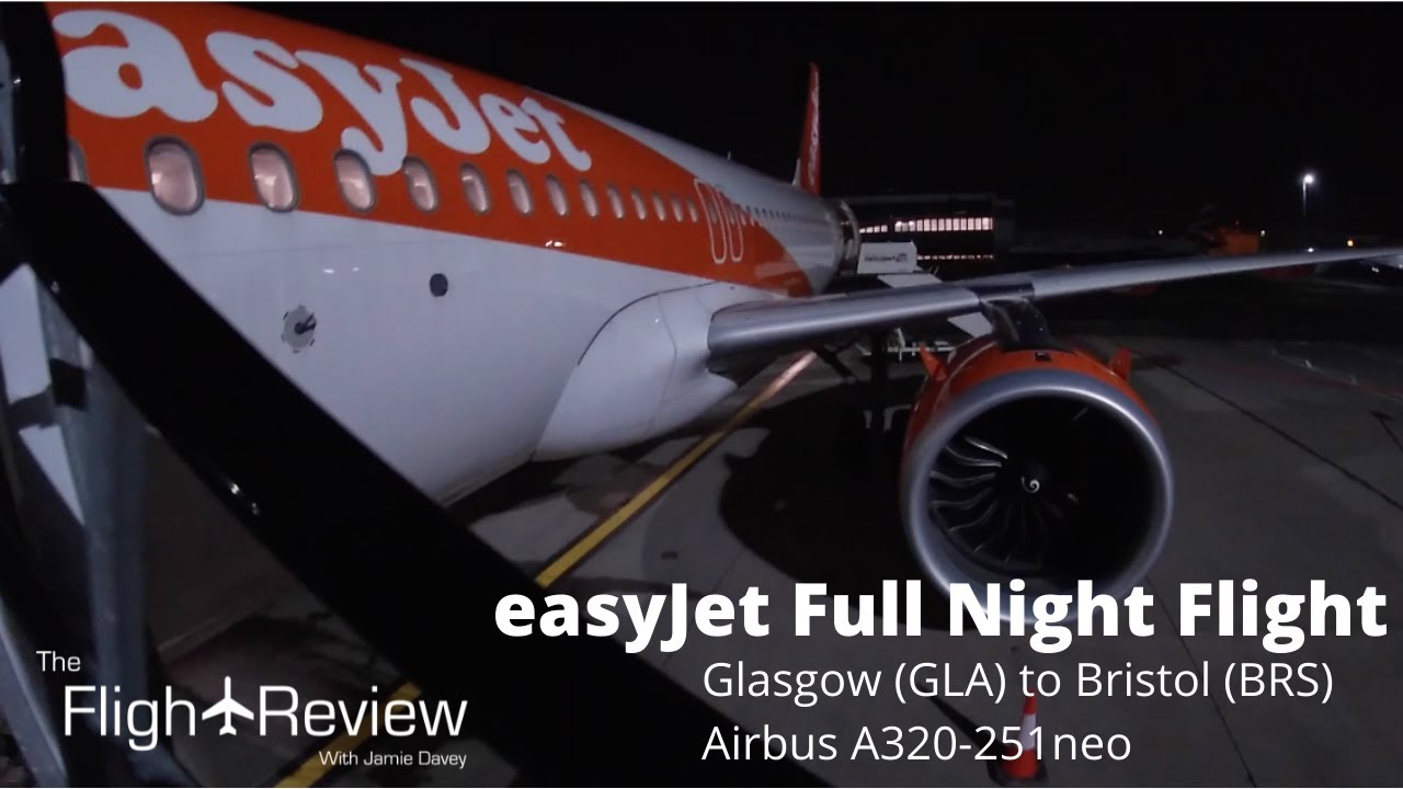 easyJet Airbus A320neo | Full Flight | Glasgow to Bristol