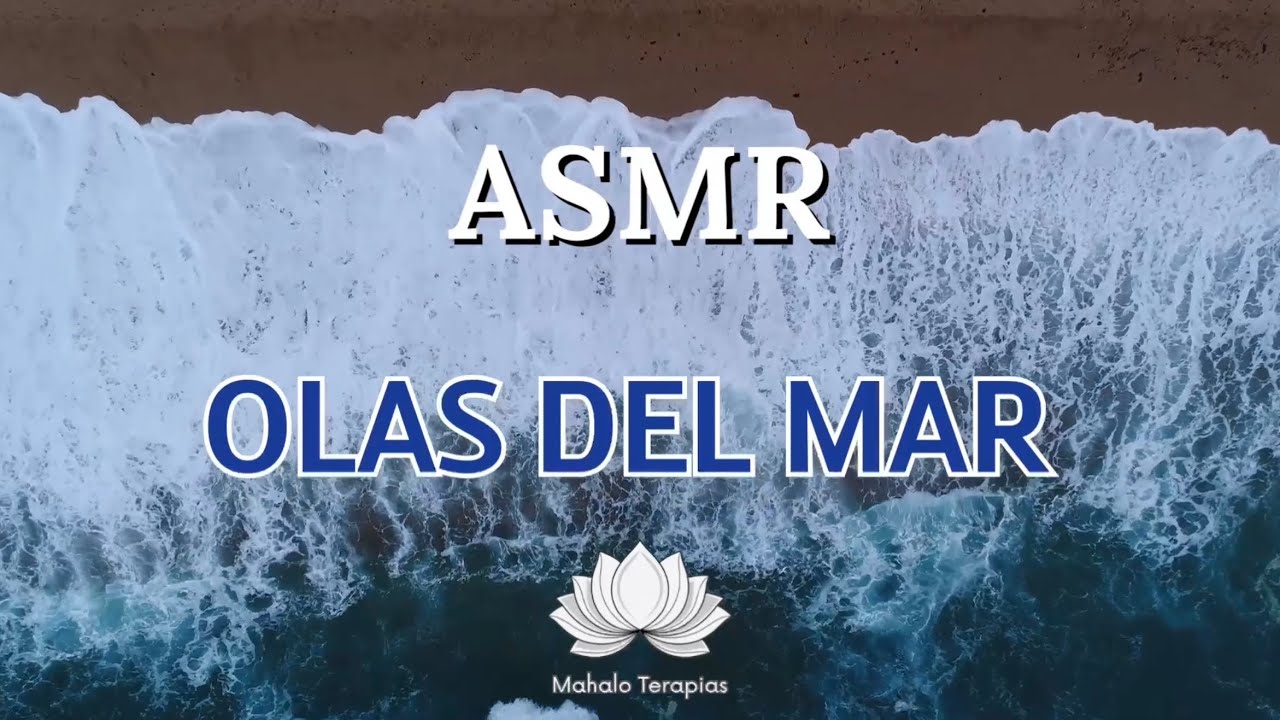 Sonido de las Olas del Mar ASMR | Relajación Profunda, Dormir Mejor y Concentración