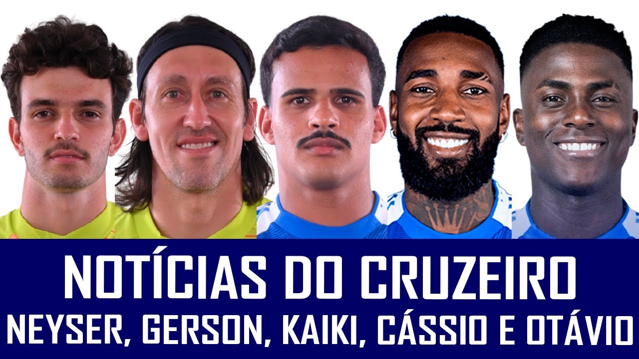 NOTÍCIAS DO CRUZEIRO: TITE, CÁSSIO, OTÁVIO, KAIKI GERSON E NEYSER VILLAREAL