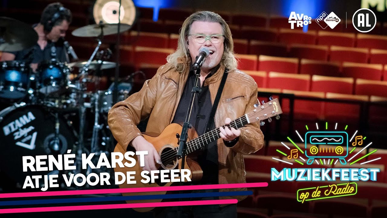 Rene Karst - Atje voor de sfeer • Muziekfeest op de Radio // Sterren NL