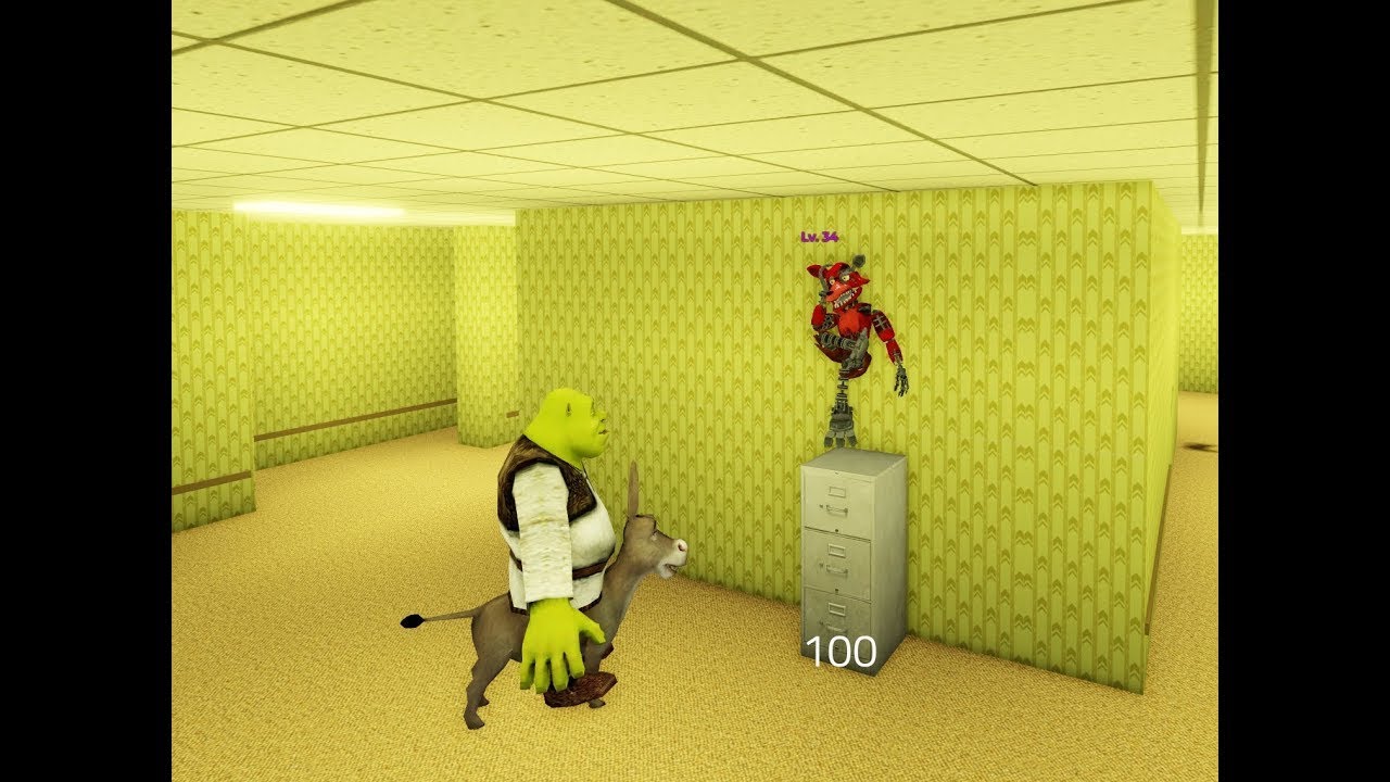Trapped in the Shrekrooms | Shrek in the Backrooms