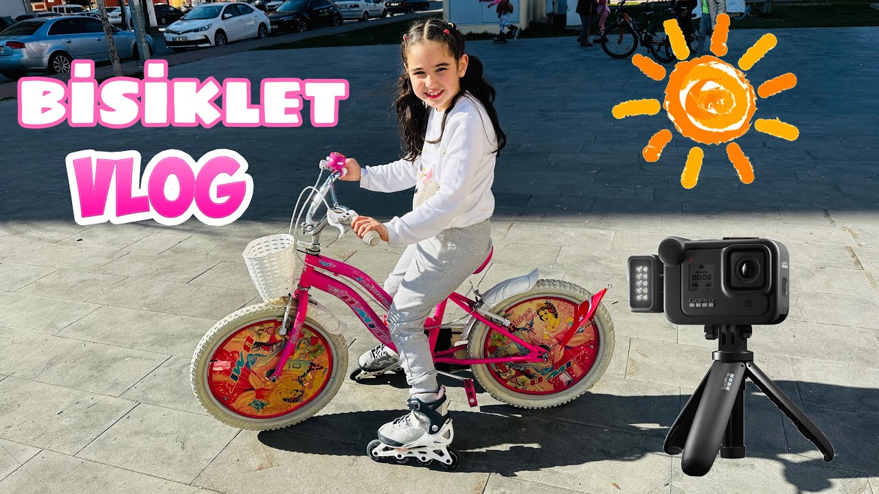 BAHARIN İLK G&Uuml;NEŞİ İLE BİSİKLET VLOG !! HEM BİSİKLET HEM PATEN KEYFİ !!