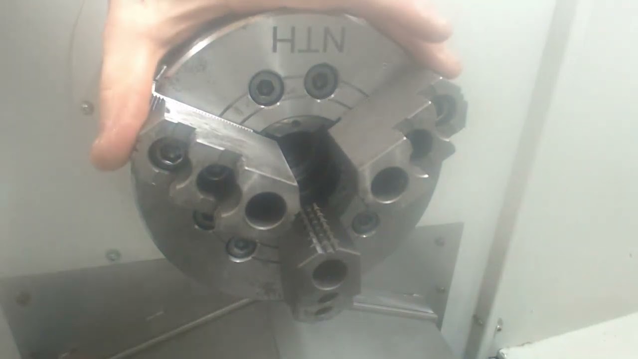 Como Trocar e Centrar Castanhas no TORNO CNC