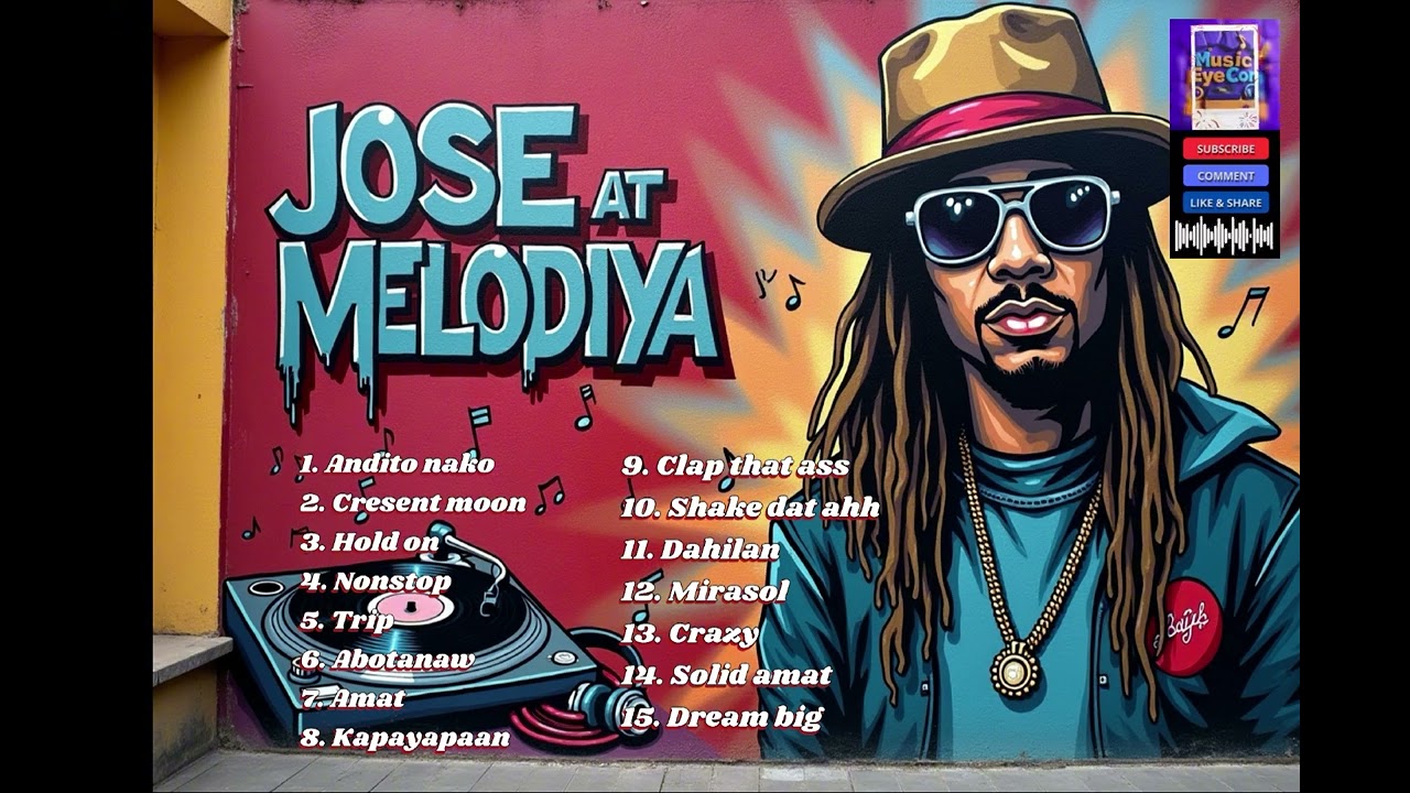 JOSE AT MELODIYA | Rap, Hip-hop, Reggae remix cover version | Music eyecon