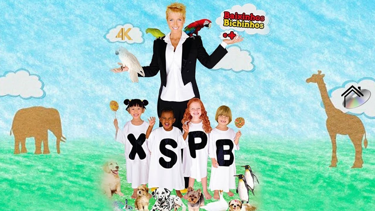 Menu de DVD-XSPB 10 - Baixinhos, Bichinhos e + (De 2010) Em 4K