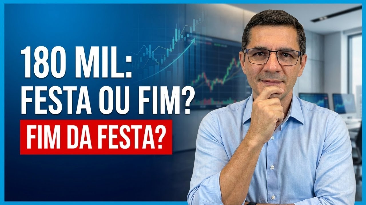 BOLSA EM 180K: Ainda dá tempo de investir ou a festa acabou? 🚀