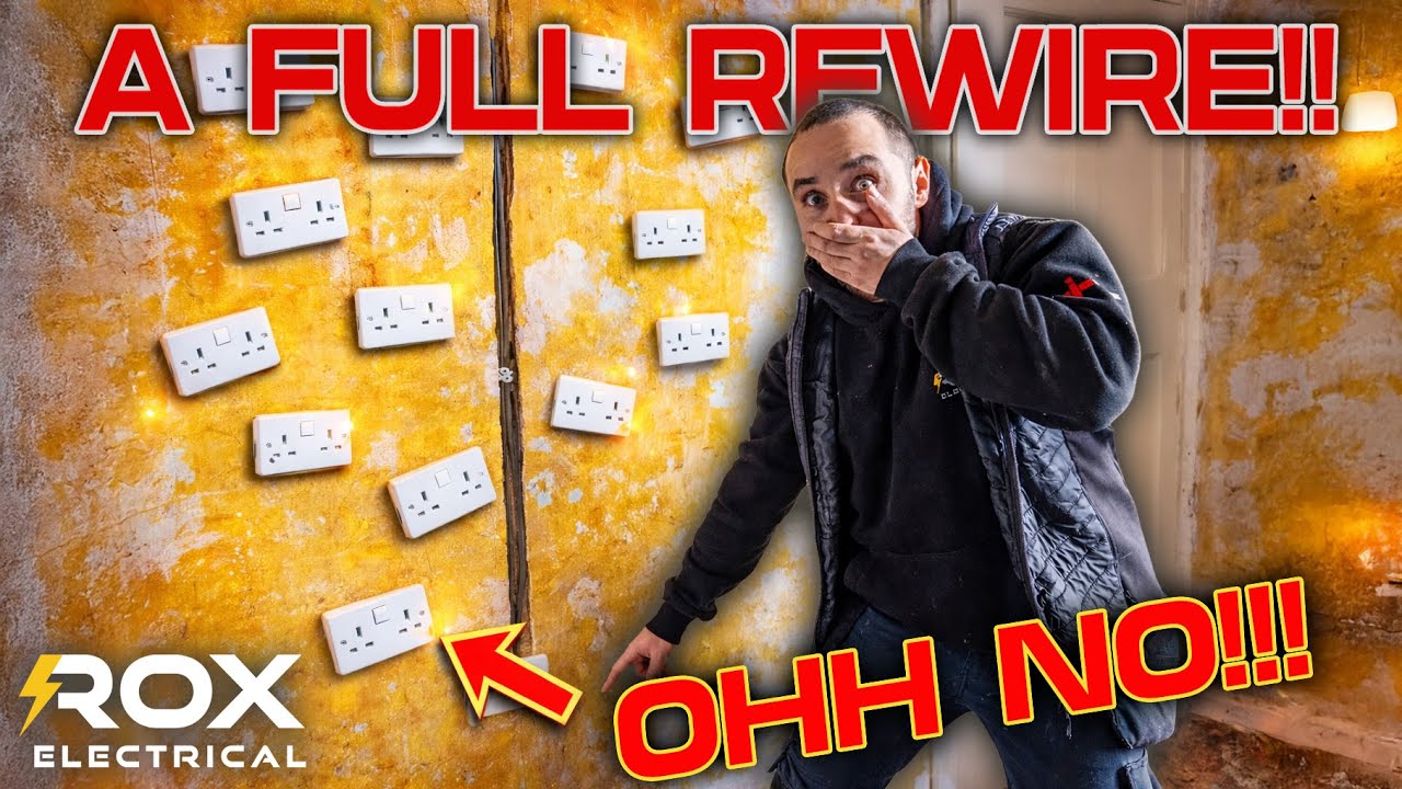 A FULL REWIRE | Rox Electrical | Episode 10