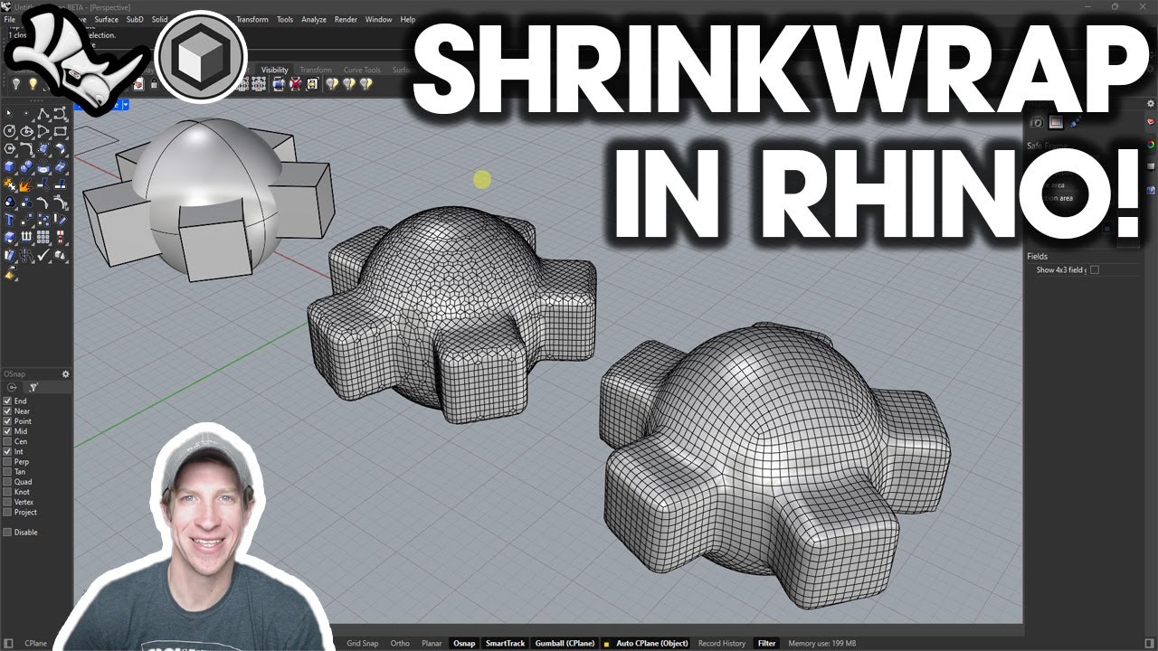 A NEW Rhino 8 Tool is Here - SHRINKWRAP!