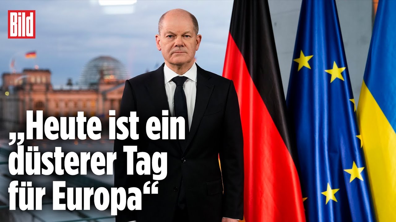 Kanzler Olaf Scholz in TV-Ansprache: &bdquo;Putin wird nicht gewinnen&ldquo; | Ukraine-Krieg