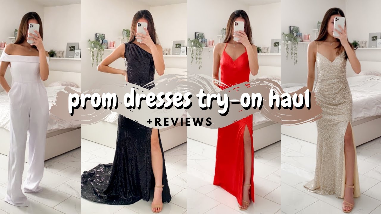 JJsHOUSE ONLINE PROM DRESSES REVIEW + TRY-ON w/ discount code