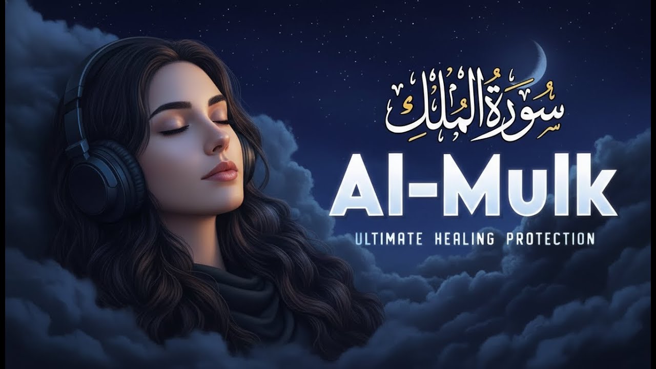Surah Al-Mulk 🌙 Relaxing Recitation untuk Calm Mind & Night Relaxation