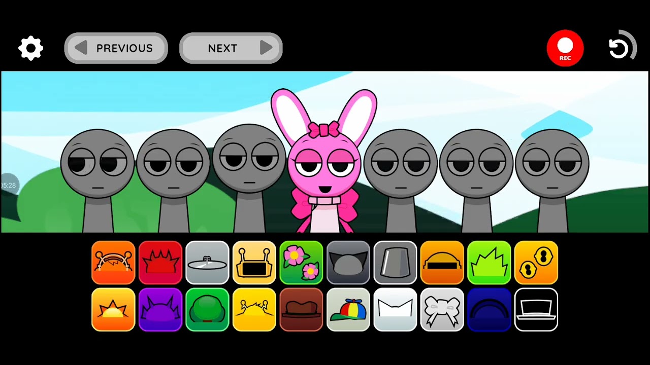 Sprunki Parody Just Normal and Original incredibox and Error Game