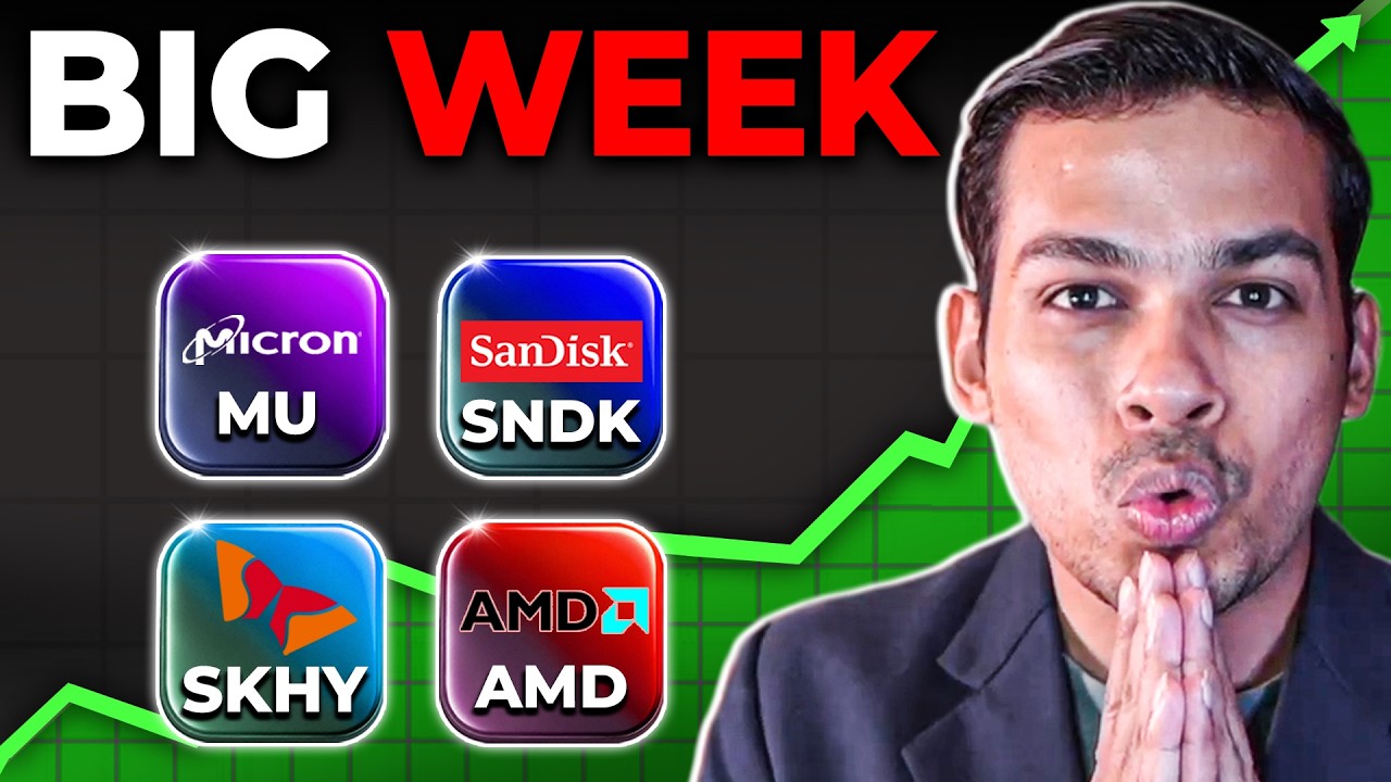 Акции ИИ вступают в свою важнейшую неделю (Micron, Sandisk, AMD, SK Hynix, Nvidia, Palantir)