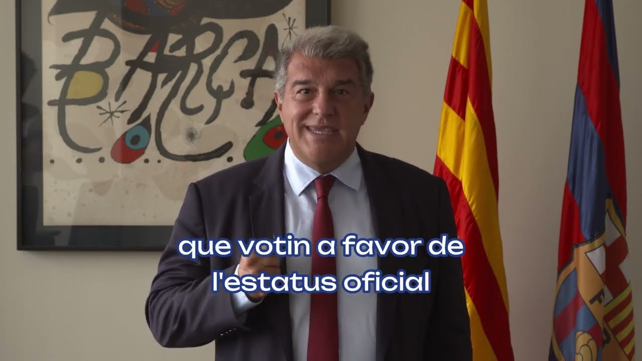 Joan Laporta, president del FC Barcelona - Say Yes (subtitulat en català)