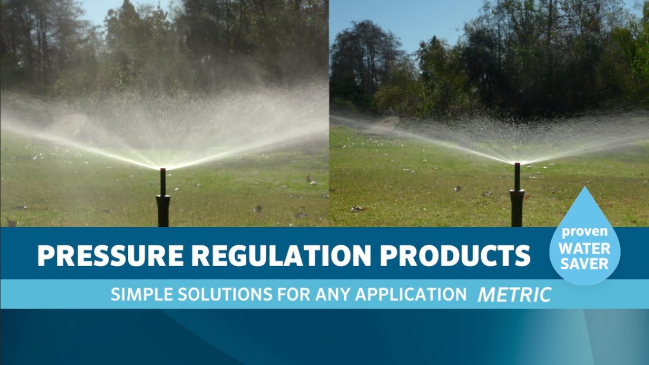 Water Savings: Using Pressure Regulation, METRIC