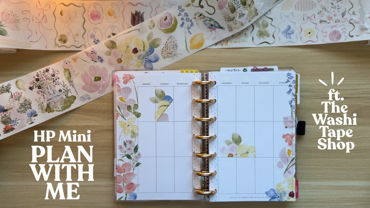 Уютные настольные ежедневники // Мини-планер Happy Planner вместе со мной и магазином декоративно...