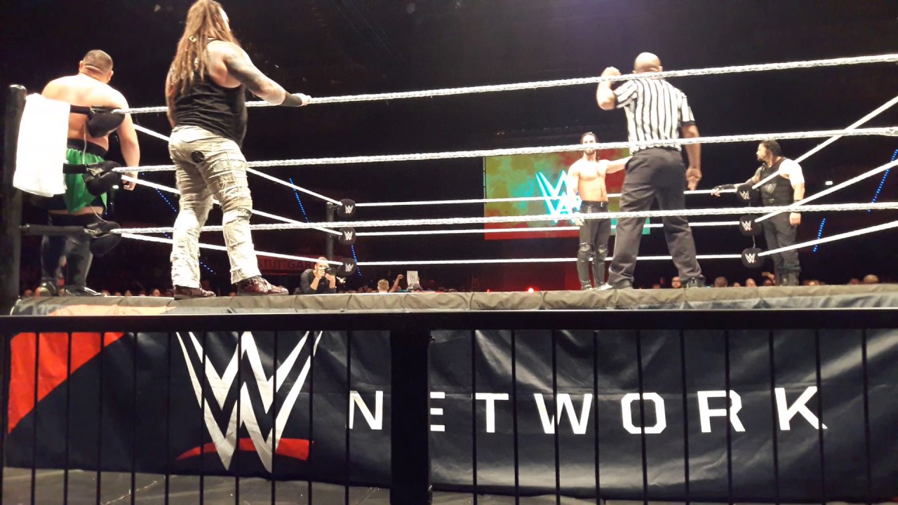 WWE Live in Stuttgart - 11.05.2017 - MAIN EVENT Roman Reigns/Seth Rollins vs. Bray Wyatt/Samoa Joe