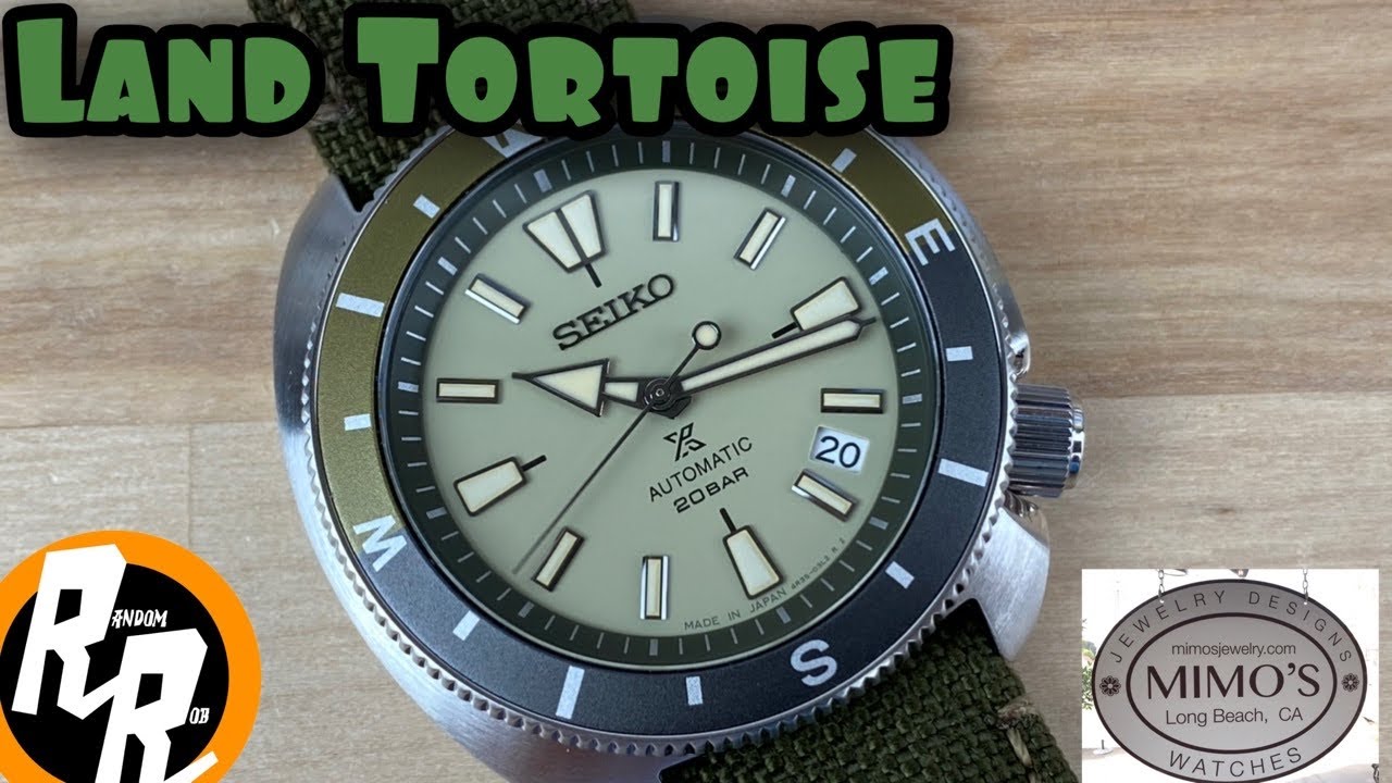 Seiko srpg13 “Land Tortoise”
