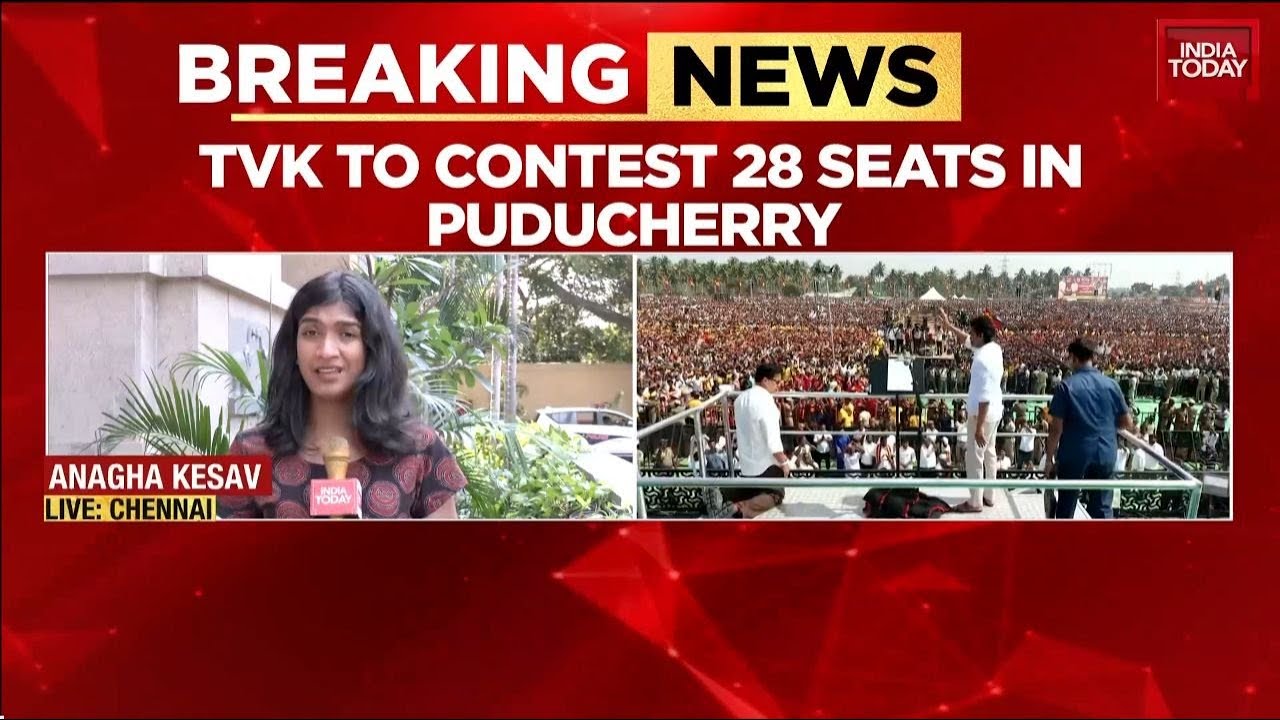 TN Elections: TVK актера Виджая формирует первый альянс с Неямом Маккалом Кажагамом в Пудучерри