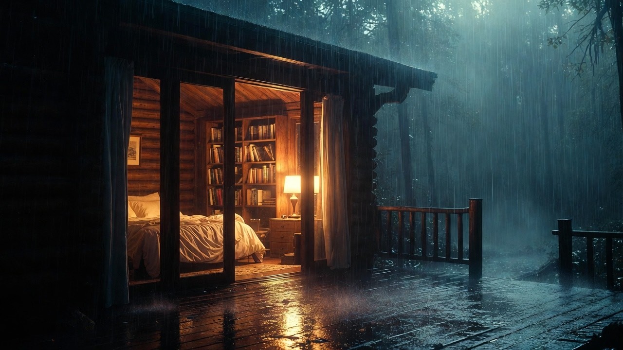 Deep Sleep Rain Sounds: Soothing Forest Rain for Insomnia & Relaxation