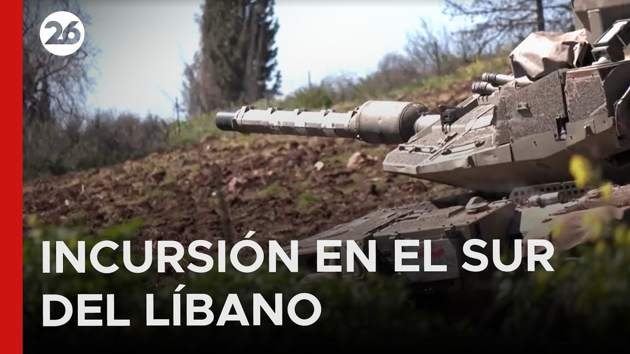 🚨 MÁXIMA TENSIÓN ENTRE ISRAEL Y HEZBOLÁ | Nuevas incursiones terrestres en el sur de El Líbano