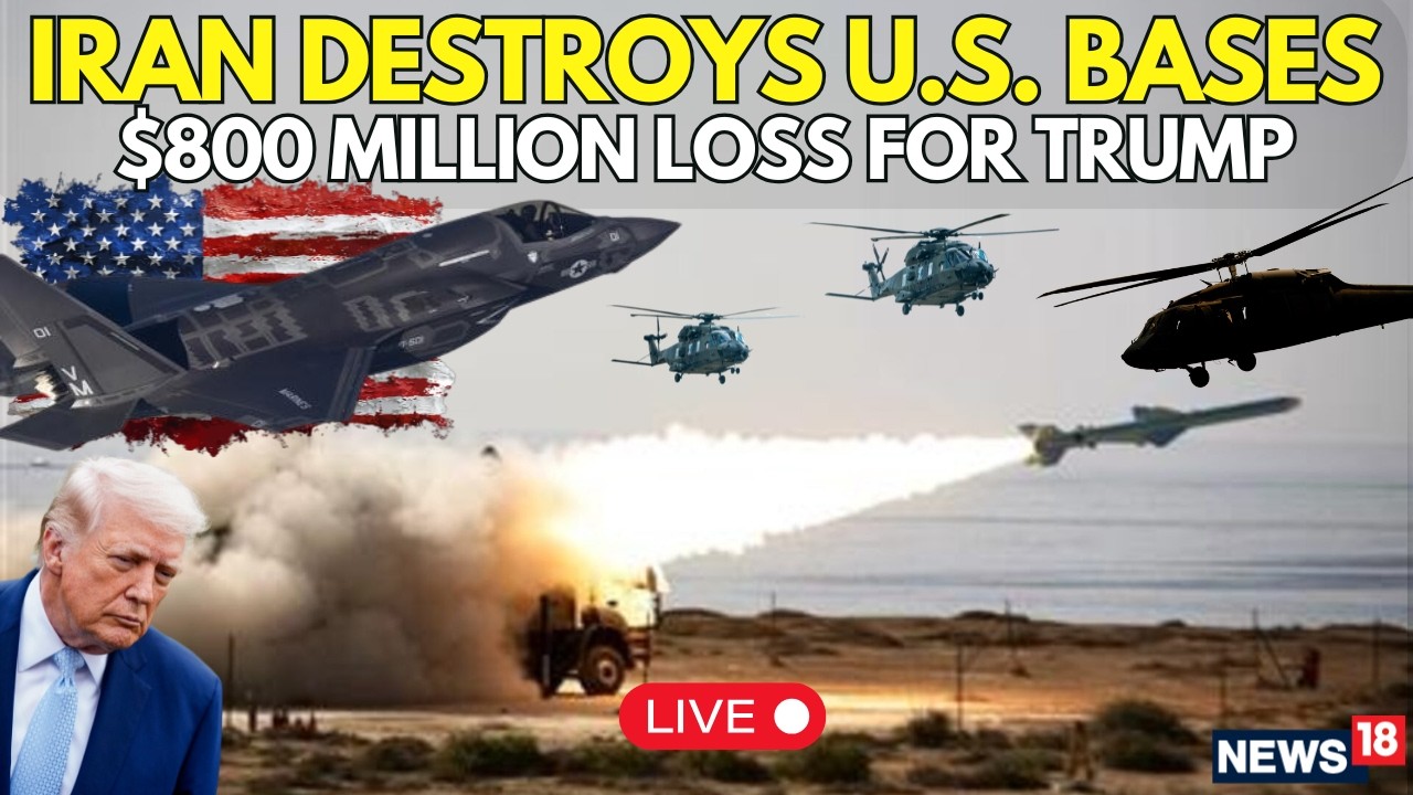 US Military SHOCKED! | LIVE: Iran Hits Key US Military Sites in Gulf, Damage Costs Continue to Rise
